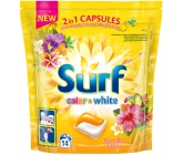 Surf Color & White Hawaiian Dream kapsle na praní barevného i bílého prádla 14 dávek 337 g