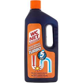 WC NET Turbo żelowy środek do czyszczenia odpływów, 1 l