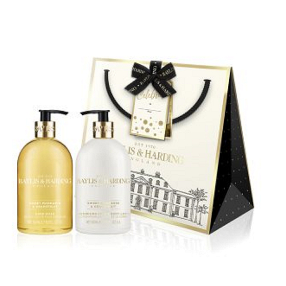 Baylis & Harding Sladká mandarinka a Grapefruit tekuté mýdlo na ruce 500 ml + mléko na ruce a tělo 500 ml, kosmetická sada