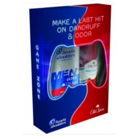 Old Spice White Water deodorant sprej 150 ml + Head&Shoulders Men šampon na vlasy 270 ml, kosmetická sada pro muže
