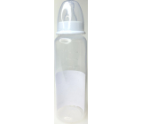 First Steps Transparent 0+ butelka dla niemowląt Biała 250 ml