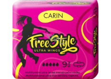 Carin Free Style ultra wings podpaski dla kobiet 9 szt.
