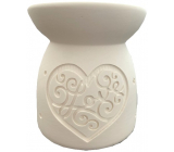 Albi Aromalampa biała Srdce 11 cm