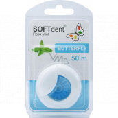 Soft Dent Butterfly nić dentystyczna z miętą 50 m