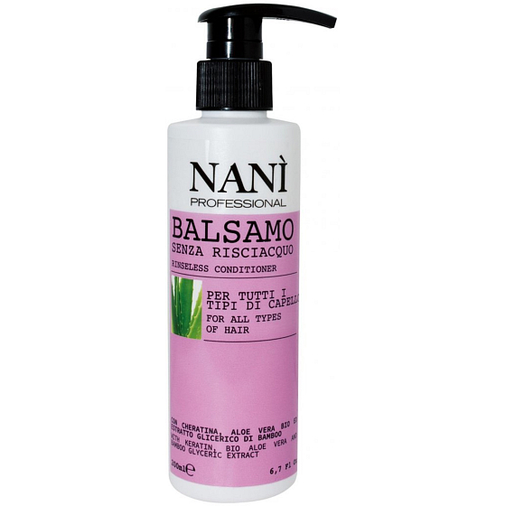 Naní Professional Milano bezoplachový kondicionér dla wszystkich typów włosów 200 ml