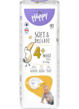 Bella Happy Maxi Plus 4+ pieluchy jednorazowe dla dzieci 9-15 kg, 40 szt.