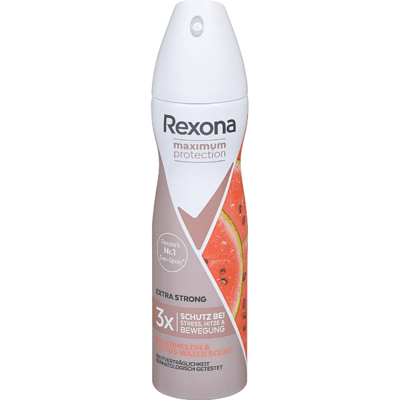 Rexona Maximum Protection Watermelon & Cactus Water antiperspirant deodorant sprej pro ženy 150 ml