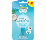 Wilkinson Sword Xtreme3 damskie golarki Comfort Coconut Delight, 3 ostrza, 4 szt.