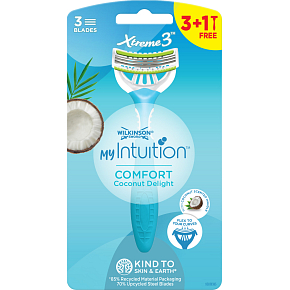 Wilkinson Sword Xtreme3 damskie golarki Comfort Coconut Delight, 3 ostrza, 4 szt.
