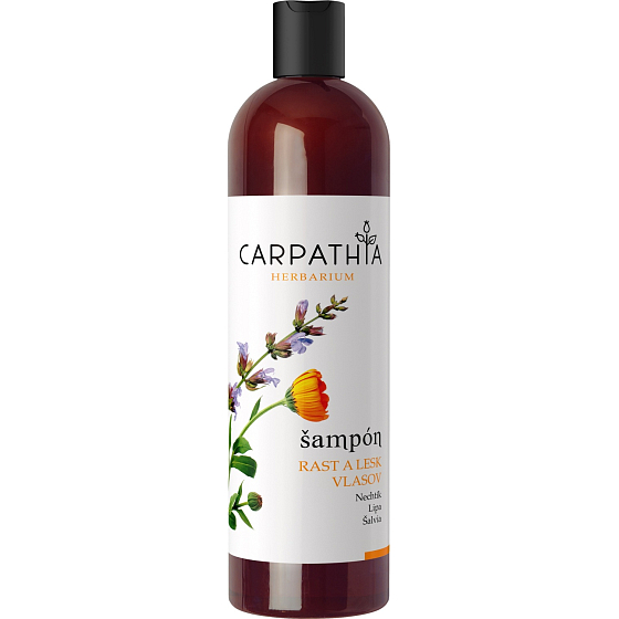 CARPATHIA Herbarium szampon na wzrost i blask włosów 350 ml