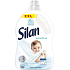 Silan płyn do płukania Sensitive & Baby do pieluch, 130 prań, 2860 ml