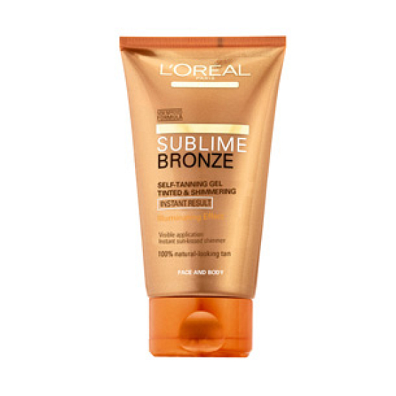 Loreal Paris Sublime Bronze samoopalovací péče s tónovacím efektem 150 ml