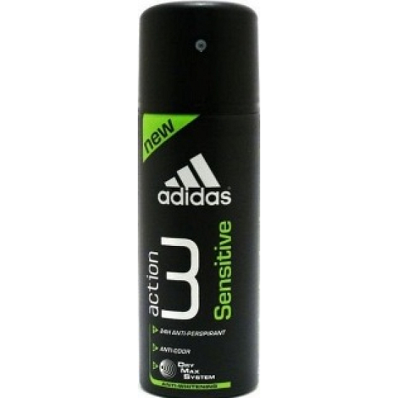 Adidas Action 3 Sensitive antiperspirant deodorant sprej pro muže 150 ml