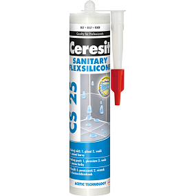 Ceresit CS25 silikon sanitarny, biały, 280 ml