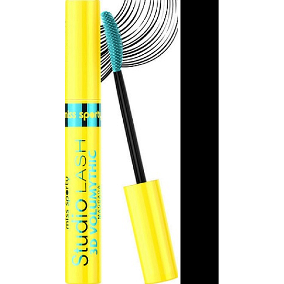 Miss Sporty Studio Lash 3D Volumythic tusz 001 Black 8 ml
