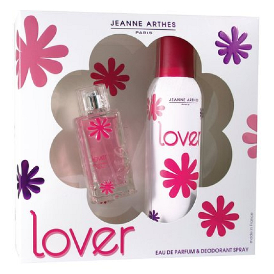 Jeanne Arthes Lover parfémovaná voda pro ženy 50 ml + tělové mléko 200 ml, dárková sada