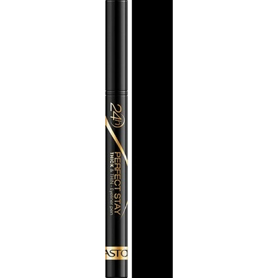 Astor 24h Perfect Stay Thick & Thin oční linky s hrotem 090 Black 3 ml