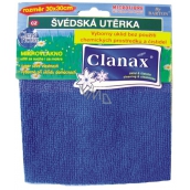 Clanax Szwedzka ściereczka z mikrofibry 30 x 30 cm, 205 g 1 sztuka