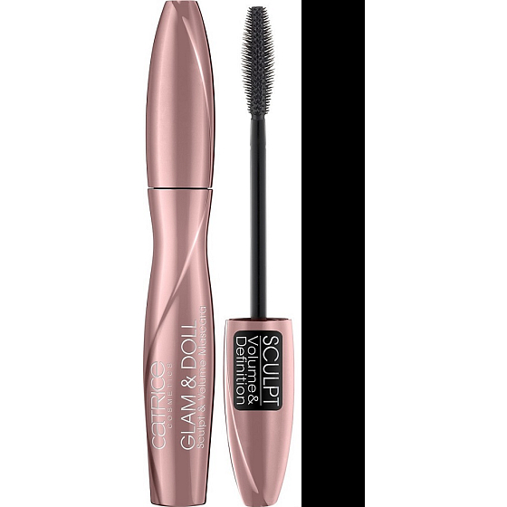 Catrice Glam & Doll Sculpt & Volume tusz do rzęs 010 Czarne 9,5 ml