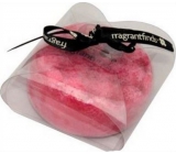 Fragrant Sweet Glycerinowe mydło do masażu z gąbką napełnioną zapachem Prada Candy w kolorze różowym 200 g