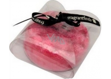 Fragrant Sweet Glycerinowe mydło do masażu z gąbką napełnioną zapachem Prada Candy w kolorze różowym 200 g
