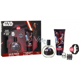 Disney Star Wars toaletní voda pro děti 50 ml + sprchový gel 150 ml + náramek, dárková sada