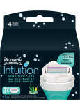 Wilkinson Intuition Sensitive Care zamienniki ostrzy, 3 szt.