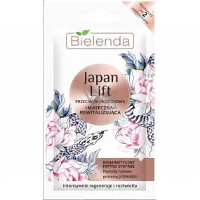 Bielenda Japan Lift revitalizační pleťová maska proti vráskám 8 g