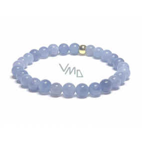 Turmalin Indicolit niebieska elastyczna bransoletka naturalny kamień, kulka 6 mm / 16 - 17 cm, wspiera dobry nastrój Turmalin Indicolit niebieska elastyczna bransoletka naturalny kamień, kulka 6 mm / 16 - 17 cm, wspiera dobry nastrój