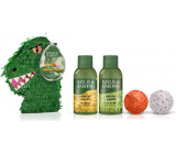 Baylis & Harding Dinosaurus pianka do kąpieli 100 ml + szampon do włosów 30 ml + musująca bomba do kąpieli 2 x 20 g, kosmetyczna seria dla dzieci