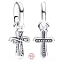 Charm Srebrny 925 Křížek - Mini medailon, přívěsek na náramek symbol