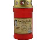 Bony hřbitovní svíčka Anežka Česká červená