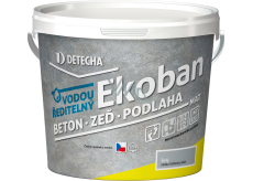 Detecha Ekoban barva na dřevo i beton, šedá, 5 kg