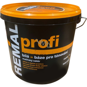 REMAL Profi malířská barva na sádrokarton a sanační omítky, 10 kg REMAL Profi malířská barva na sádrokarton a sanační omítky, 10 kg