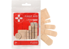 Fixaplast First Aid Flexi Classic mix náplastí, 24 ks