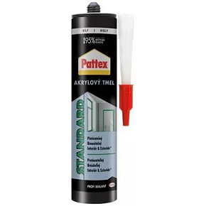 Pattex Pęknięcia, ściany i sufity elastyczny uszczelniacz, biały, 280 ml Pattex Pęknięcia, ściany i sufity elastyczny uszczelniacz, biały, 280 ml