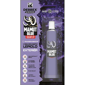 Den Braven Mamut Glue Clear 100 % UV Exteriér przezroczyste klej, 25 ml Den Braven Mamut Glue Clear 100 % UV Exteriér przezroczyste klej, 25 ml