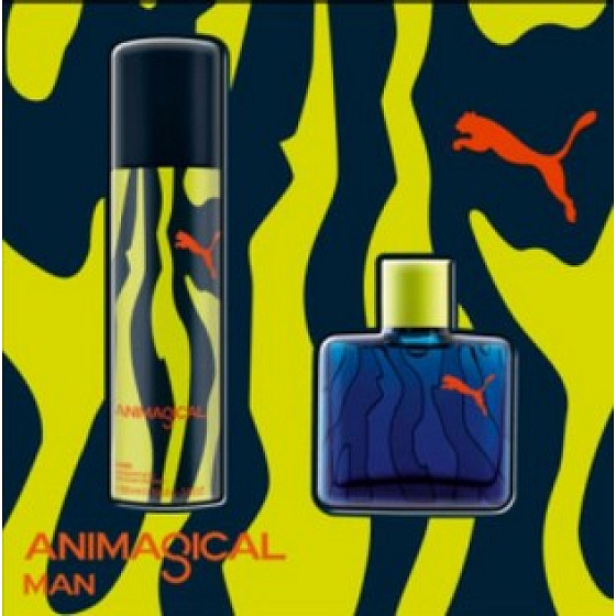 Puma Animagical for Men toaletní voda 60 ml + deodorant sprej 150 ml, dárková sada