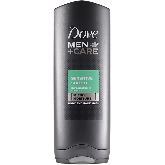 Dove Men + Care Sensitive Shield 2v1 sprchový gel pro muže 250 ml
