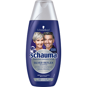 Schauma szampon do włosów siwych, białych lub blond Silver Reflex, 250 ml Schauma szampon do włosów siwych, białych lub blond Silver Reflex, 250 ml