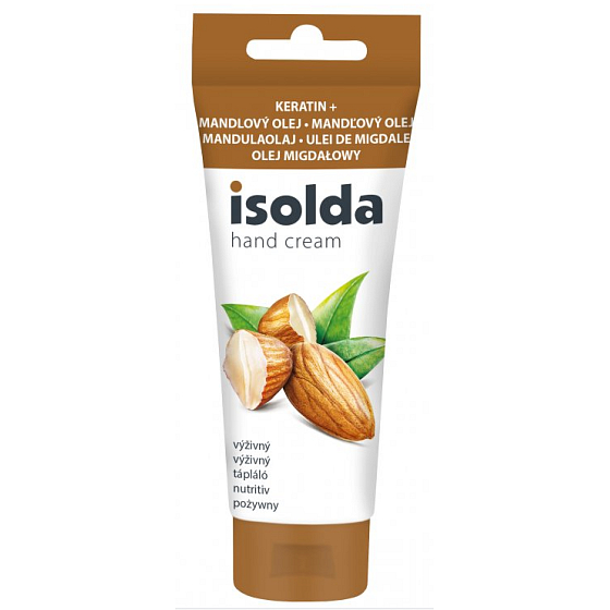 Isolda Keratin s mandlovým olejem výživný krém na ruce 100 ml