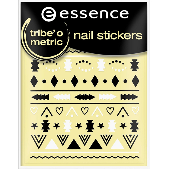 Essence Nail Art nálepky na nehty 18 Trib O Metric 1 aršík