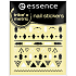 Essence Nail Art nálepky na nehty 18 Trib O Metric 1 aršík