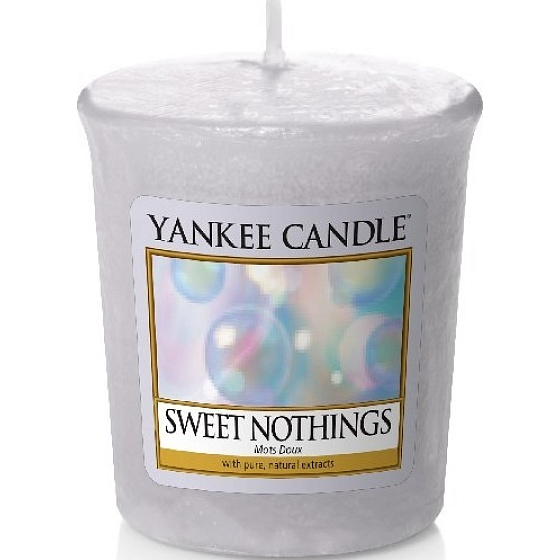 Yankee Candle Sweet Nothings - Sladké nic vonná svíčka votivní 49 g