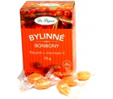 Dr. Popov Bylinné bonbony Rakytník z witaminem C dla zdrowego podjadania 70 g