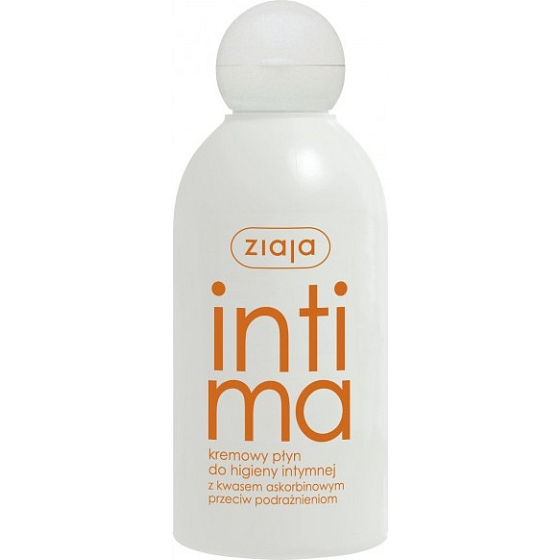 Ziaja Intima Kyselina askorbová krémová intimní hygiena proti podráždění 200 ml