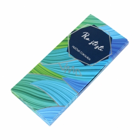 Albi Dárková mléčná čokoláda Pro štěstí 50 g 14 x 6 cm