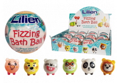 Lilien Kids Musujące kule do kąpieli z niespodzianką dla dzieci 140 g