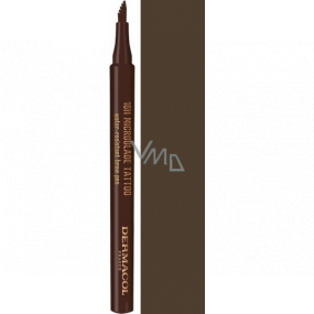 Dermacol 16H Microblade Tattoo Eyebrow Pen fix na brwi 03 1 ml