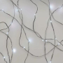 Emos Choinka Nano łańcuch miedziany 10 m, 100 LED, biała zimna + 5 m przewód zasilający + timer